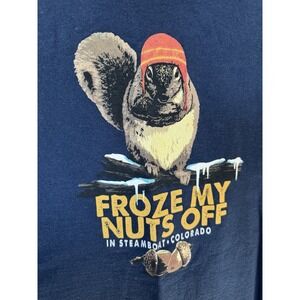 Steamboat Springs 2XL Frozen Nuts T Shirt